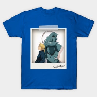 Edward and Aplhonse Elric FullMetal Alchemist T-Shirt